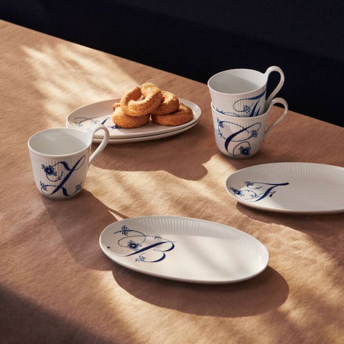 Royal Copenhagen alfabet-krus
